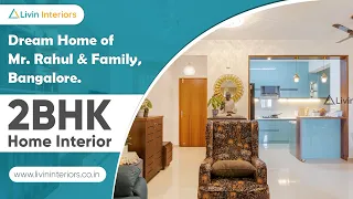 2 BHK Home Interior Design | Affordable Budget Bangalore | Livin Interiors | Best interior company |