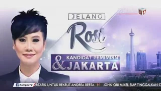 Full Debat Kandidat Pemimpin Jakarta di Rosi