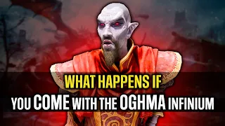 Skyrim ٠ What Happens If You Come To Neloth With The Oghma Infinium