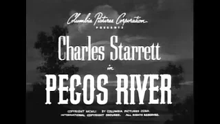 The Durango Kid - Pecos River - Charles Starrett, Smiley Burnette, Jock Mahoney