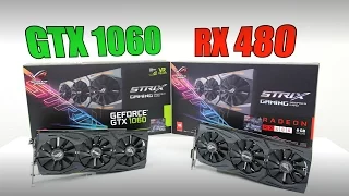 Сравнение Rx480 vx Gtx1060