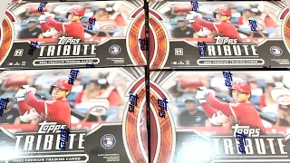 HOF BOOKLET!  NEW RELEASE!  2023 TOPPS TRIBUTE BASEBALL CARDS!  FULL CASE!