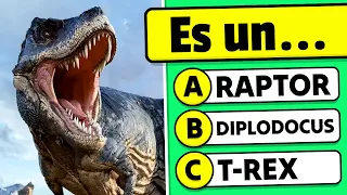 ¿Cuánto Sabes de DINOSAURIOS? 🦖🌋✅ | 32 Preguntas de Cultura General | Quiz Dinosaurio