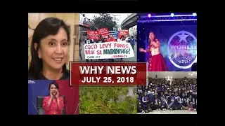 UNTV: Why News (July 25, 2018)