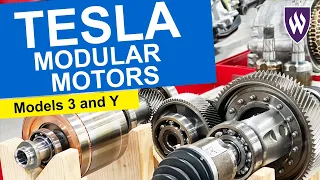 Tesla Model 3 and Y Modular Motors