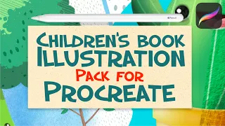 Announcing My New Children's Book Illustration Pack for Procreate!