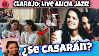 Clarajo: ¿Se quedarán juntas? | Live Alicia Jaziz | Final de Imperio de Mentiras 😱  | Clara y Majo 💕