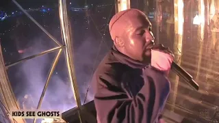 Kanye West and Kid Cudi Perform Pursuit Of Happiness and Ghost Town | Camp Flog Gnaw 2018