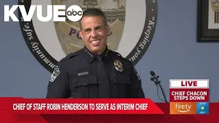 Austin Police Chief Joseph Chacon addresses the community following retirement announcement | KVUE