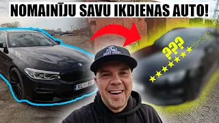 SAMAINĪJU SAVU IKDIENAS BMW PRET JAUNU AUTO!