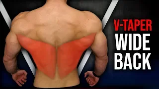 How to Get A "V-Taper" Back FAST (DO THIS FOR A WIDE BACK/ LATS!!)