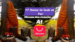 Best 17 budget items from Aliexpress for Backpacking