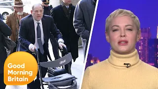 Rose McGowan Reacts to Harvey Weinstein's Guilty Conviction | Good Morning Britain