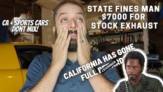 THIS MADE MY BLOOD BOIL | BRAND NEW CARS STOCK EXHAUST ILLEGAL IN CALIFORNIA