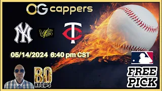 Yankees vs Twins MLB Sports Picks & Predictions 5/14/24 Bo Dunn Betting Tips #ogcappers #baseball