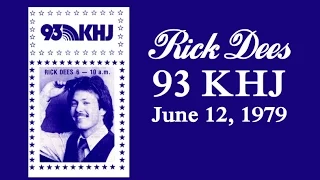 Rick Dees on KHJ, June 12, 1979