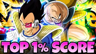 HOW TO GET TOP 1% SCORE ON VEGETA NAPPA BOSS CHAIN BATTLE 8 YEAR ANNI PART 3 | DBZ Dokkan Battle