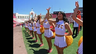 USC song girls perform tusk!