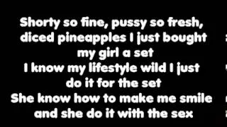 Rick Ross - Diced Pineapples (Lyrics On Screen) Ft. Drake & Wale