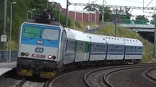 Vlaky Praha-Kyje - 19.7.2013 / Czech Trains in Praha-Kyje