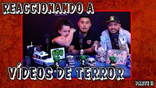 Reaccionando a vídeos de terror Parte II -  Parálisis Satánica