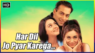 Har Dil Jo Pyar Karega | Salman Khan, Preity Zinta, Rani Mukerji | Superhit Hindi Romantic Movie