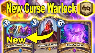 My New Curse Warlock Deck Is Better Than Ever Before! So Much Fun At Titans Mini-Set | Hearthstone