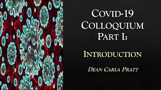 Covid-19 Colloquium - Introduction