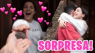 VUELVO A MI CASA PARA DARLE UNA SORPRESA A MI NOVIA!!❤️ **se emociona!**