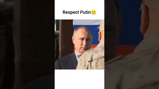 Respect Putin 🫡🇷🇺 Putin Shorts #russia #putin #moscow #vladimirputin #shorts