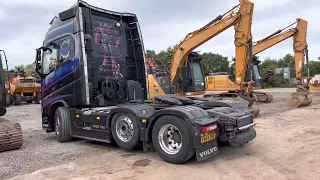 2014 Volvo FH16 750 Globetrotter 6x2 Midlift Tractor Unit, In auction Saturday 21st May 2022