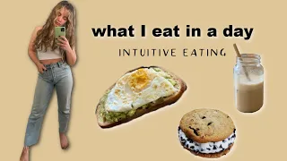 intuitive what I eat in a day // quick and easy meals