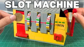 Making a Working LEGO Slot Machine!!