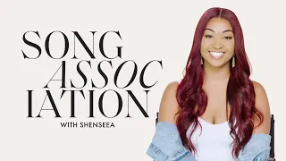 Shenseea Sings Katy Perry, Rihanna and "Blessed" in a Game of Song Association | ELLE