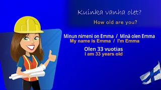 How to introduce yourself in Finnish