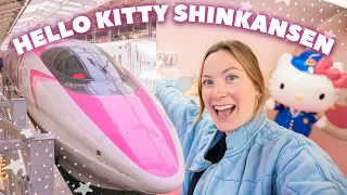 HELLO KITTY SHINKANSEN | Japan's cutest transportation!!