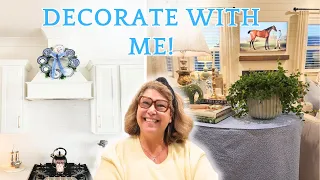 DECORATE WITH ME/ EARLY SPRING HOME DECOR INSPIRATION