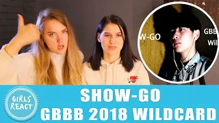 Girls React. SHOW-GO | Grand Beatbox Battle Wildcard 2018 | Feel Like. React to beatbox.