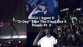 230806 People 사람 Pt.2 + j-hope & Jin — SUGA | Agust D TOUR ‘D-DAY’ THE FINAL Seoul Day 3 Fancam [4K]