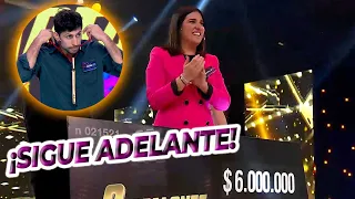 Con la voz de Jairo en la pregunta final, Camila llegó a 6 millones; Juan no vendió y es finalista