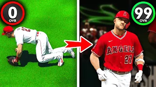 Mike Trout, But Every Hit is +1 Upgrade!