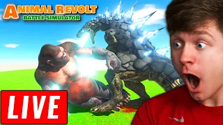 🔴 CRAZY BATTLES IN ANIMAL REVOLT BATTLE SIMULATOR!