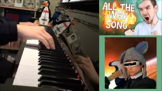 Jacksepticeye - ALL THE WAY - Songify Remix by Schmoyoho (Piano Cover by Amosdoll)