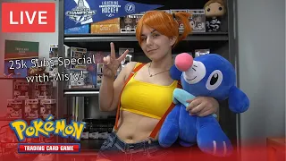 Misty Opens Pokémon & More! 25x Giveaways for 25k Subs! | TITAN CARDS' 25K SUBSCRIBERS SPECIAL 🥳