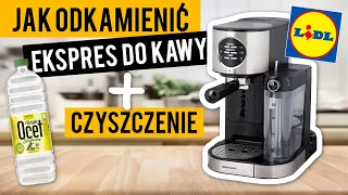How to descale Silvercrest Coffee Machine from Lidl