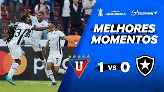 LDU QUITO 1 x 0 BOTAFOGO - CONMEBOL LIBERTADORES 2024 | Paramount Plus Brasil