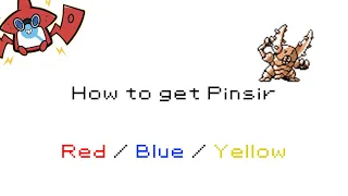 How to get Pinsir in Pokemon Red/Blue/Yellow [#127]