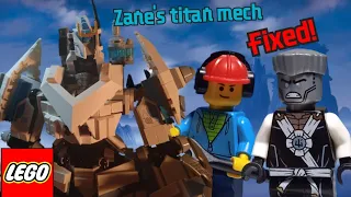 Fixing GREAT LEGO NINJAGO sets | Zane's titan mech battle