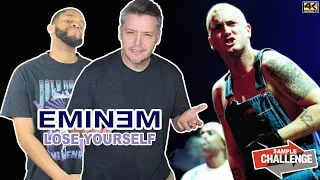 Middle-aged man reacts to Lose Yourself by Eminem [4K] | Sample Challenge!