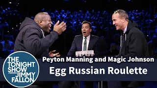 Egg Russian Roulette with Peyton Manning and Magic Johnson